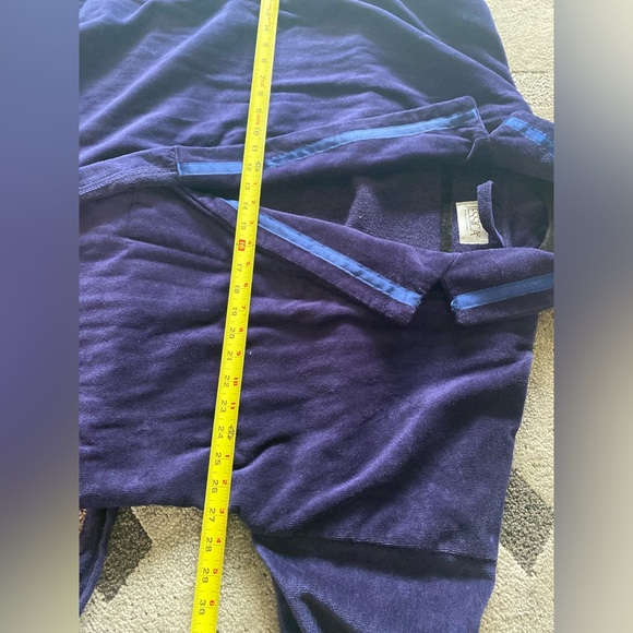 Jessica Bathrobe Navy Blue with tint of Purpleish Sz L (14-16) 100% cotton. - Picture 6 of 9